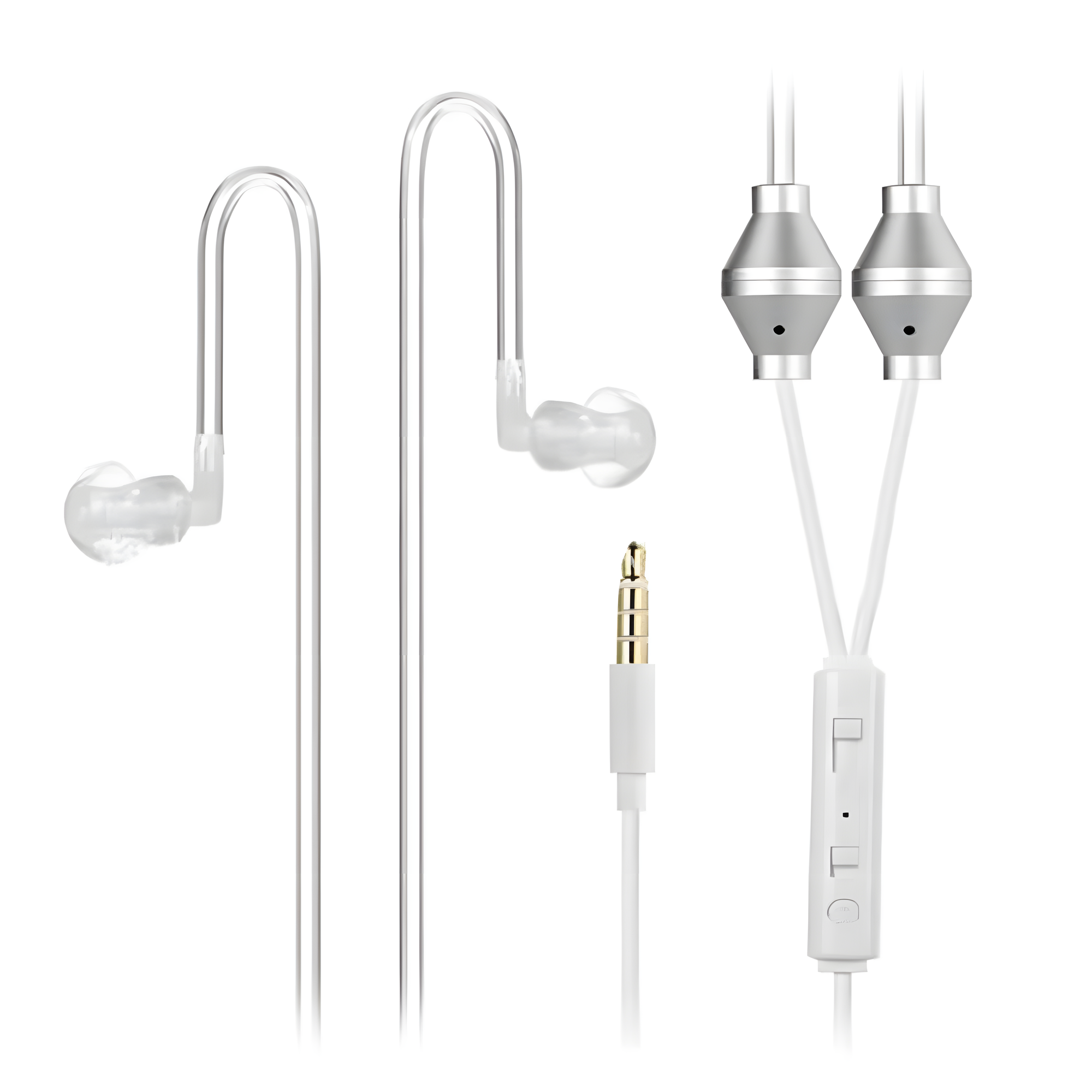 Case + Anti Radiation Earphones